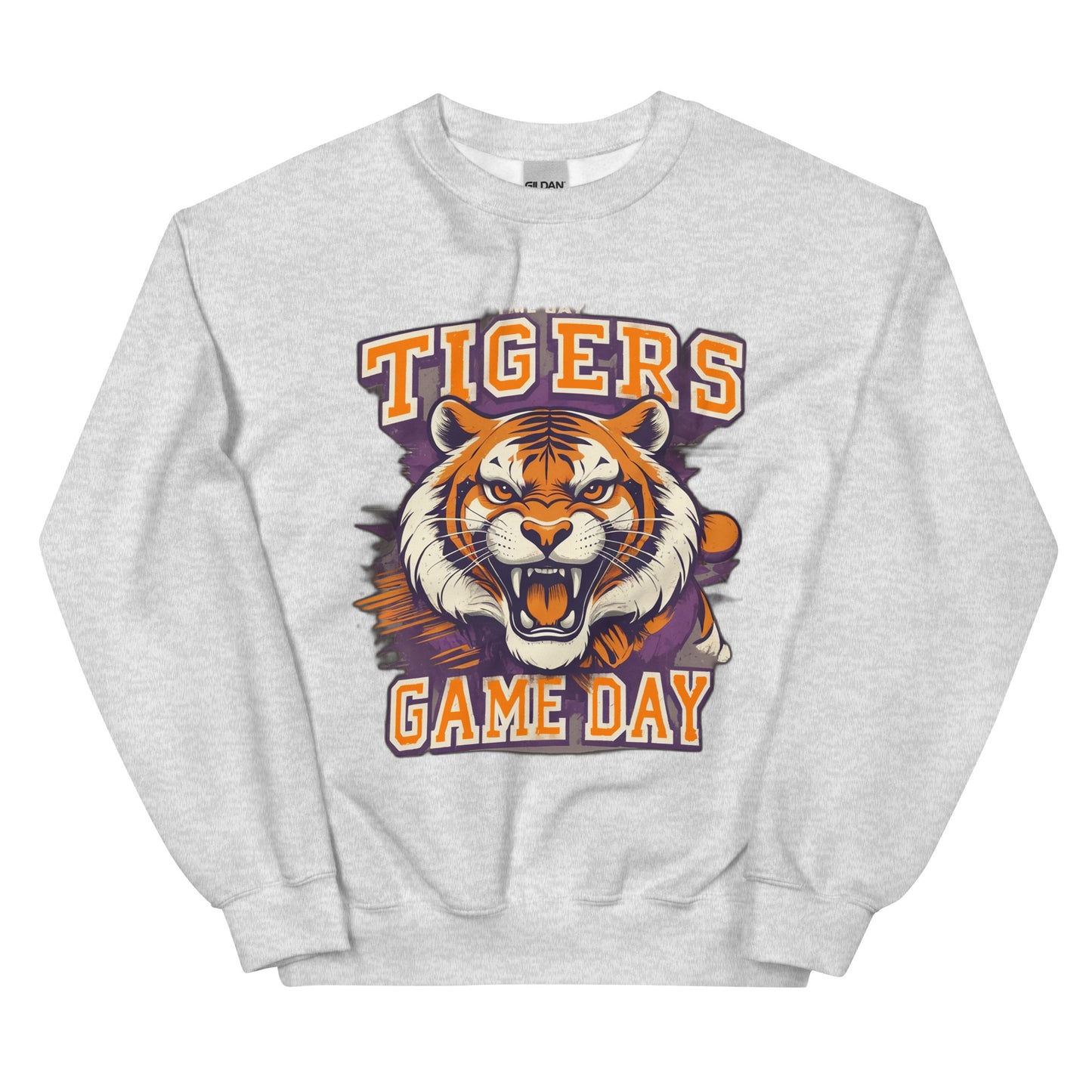 Tigers Football Gameday Vintage Sweatshirt - College Sweatshirts